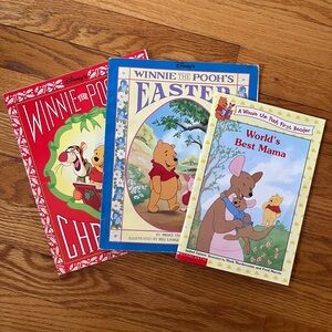 Disney Winnie the Pooh Holiday Book Trio